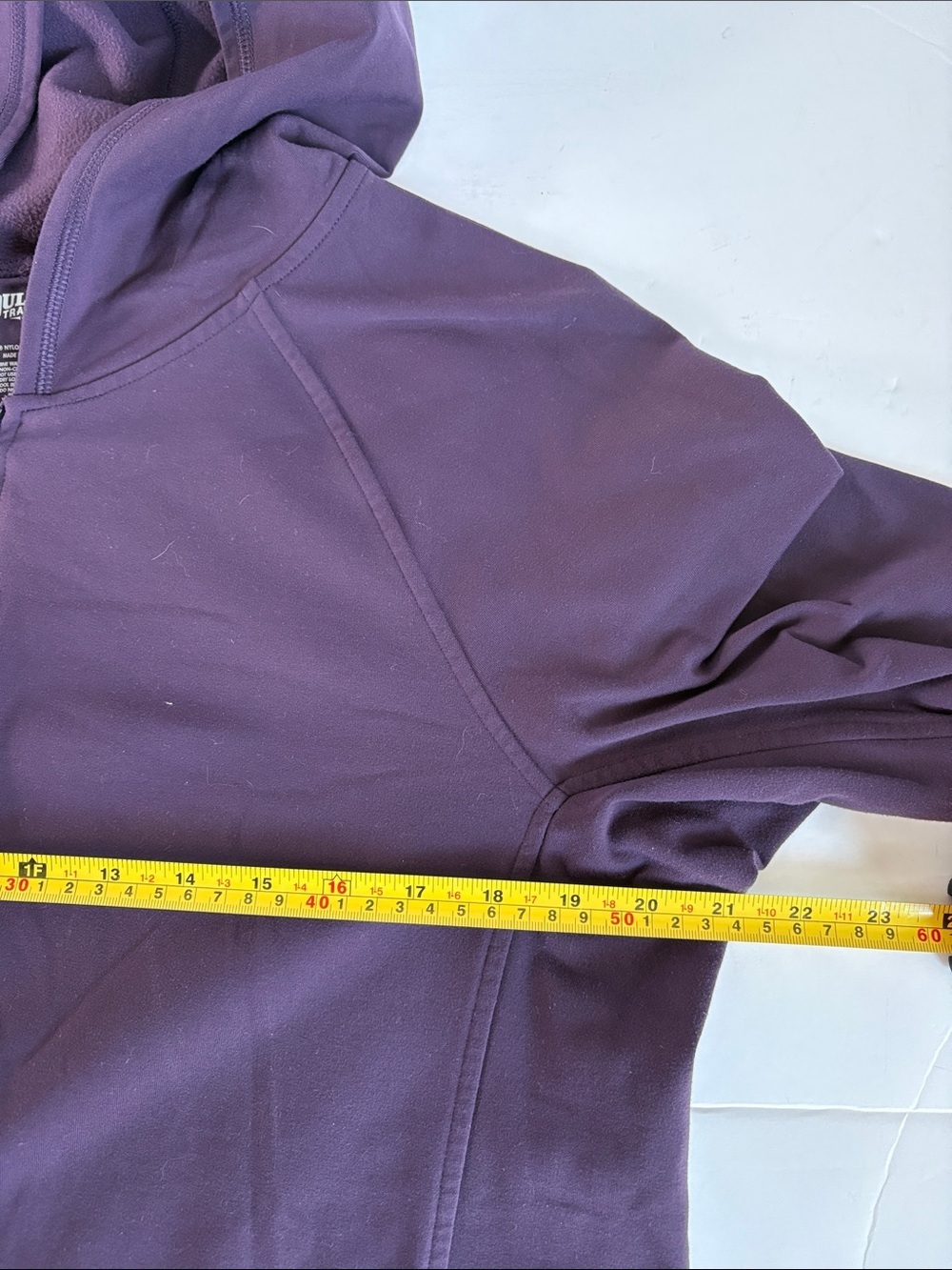 Dululth Trading Co purple dress tunic hooded long sleeve stretch fabric pockets - Picture 14 of 16